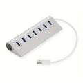 7-Port USB 3.0 Hub for Office with 5Gbps Splitter Extension