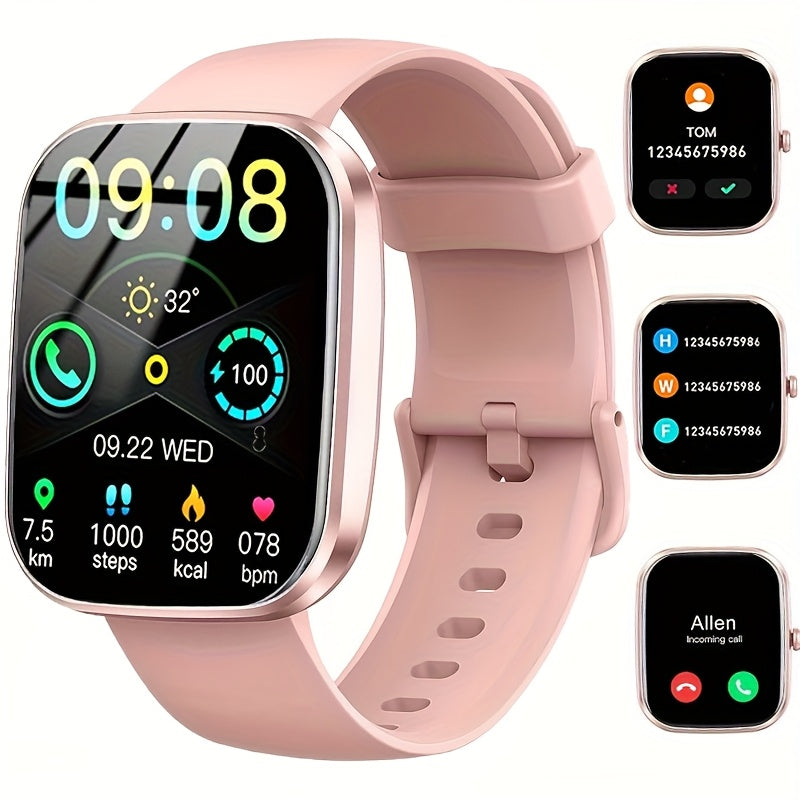 2025 Newest Smartwatch (Answer/ Make Calls), 1.91" Unisex Smartwatch, 112+ Fitness Activity Tracking, Calories/ / Sleep Monitoring, Daily Watch Dial Information Alerts, Multifunctional Wearable Device, Ideal Holiday Gift, Compatible with Android And