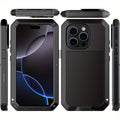 [Perfect Gift] Phone Case - for Iphone 11/12/13/14/15/16/17 Air/Plus/Pro/Pro Max Case - Anti-Drop, Dustproof And Full-Body Protection - Heavy Duty Metal And Silicone Shockproof Phone Case - High-End Fashion, Perfect Gift