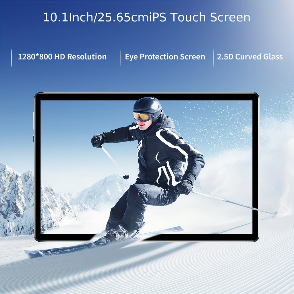 [Android Tablet 10-Inch] New Android 13, 10-Inch Android Tablet, 6 (2+4) 64GB, 4-Core Tablet, IPS HD Touchscreen, Powerful Performance, Large Capacity, And Long Battery Life, Tablet, Pad, Tablet, Pad