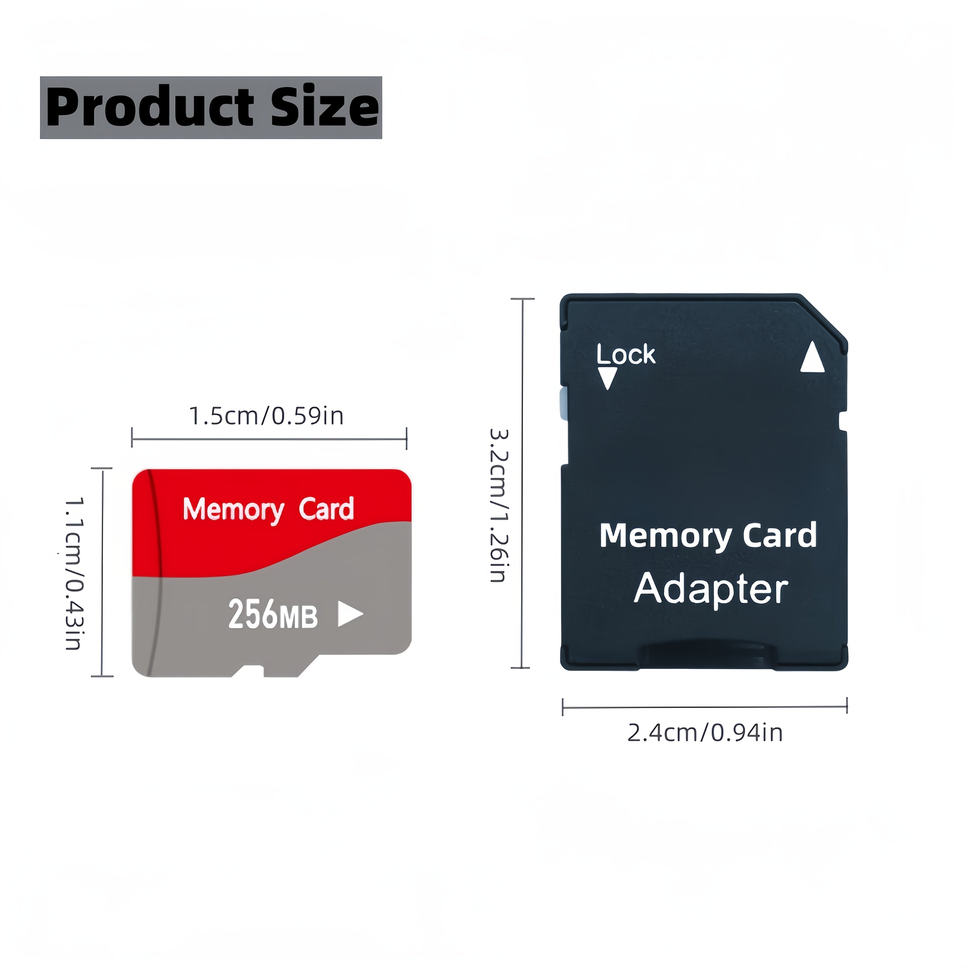 3pcs MEMORY CARD (128MB 256MB 512MB) with ADAPTER, HIGH SPEED MEMORY CARD, UHS-I A1 MEMORY MICRO SD for TABLETS/ CAMERAS/ MOBILE PHONES/ CAMERAS/ CAR AUDIO/ GAMES CONSOLE/ POINT READING PEN/ STEREO- Securely Store Your Files!