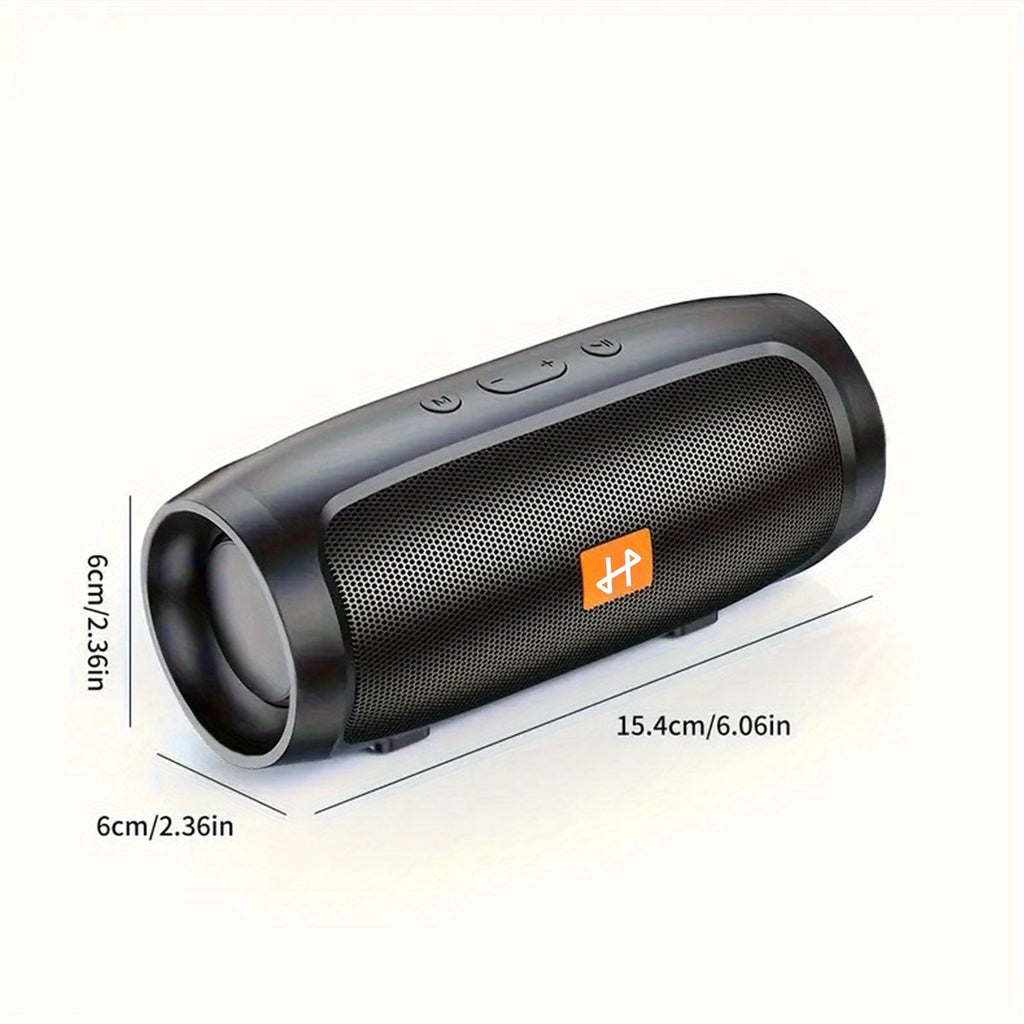 Compact Wireless Speaker with Impressive Audio Performance - Offered in Various Colors, Features a Rechargeable Lithium Battery, USB Charging, Stereo Enhancement, Ideal for Smartphones And Tablets