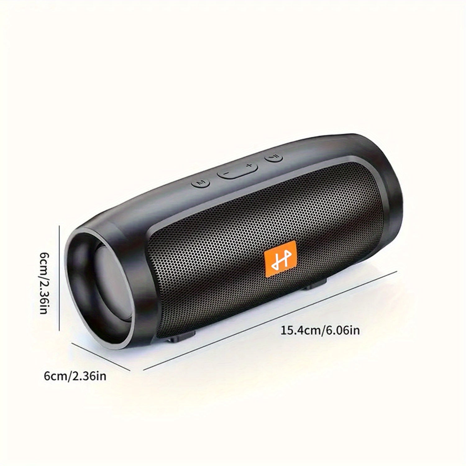 Compact Wireless Speaker with Impressive Audio Performance - Offered in Various Colors, Features a Rechargeable Lithium Battery, USB Charging, Stereo Enhancement, Ideal for Smartphones And Tablets