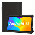 7-Inch Android 13, 4GB RAM (2G+2G Memory Expansion), 32GB ROM, Protective Case, Supports 1TB Storage Capacity, 3500Mah Battery, HD 1024*600 Ips Screen, Dual Camera, Classic Style Wifi Tablet PC, Tablet, Pad, Tablet, Pad