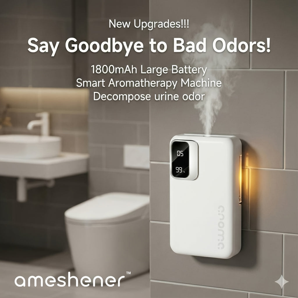 Essential Oil Refill Pack Sold Separately. 1800mAh Ultrasonic Aroma Diffuser With 7-level Control. Fine Mist Diffusion To Quickly Eliminate Hotness In The Bedroom, Bathroom, Toilet Odors And Study Room Odors. Digital USB Charging. Ideal Choice For N