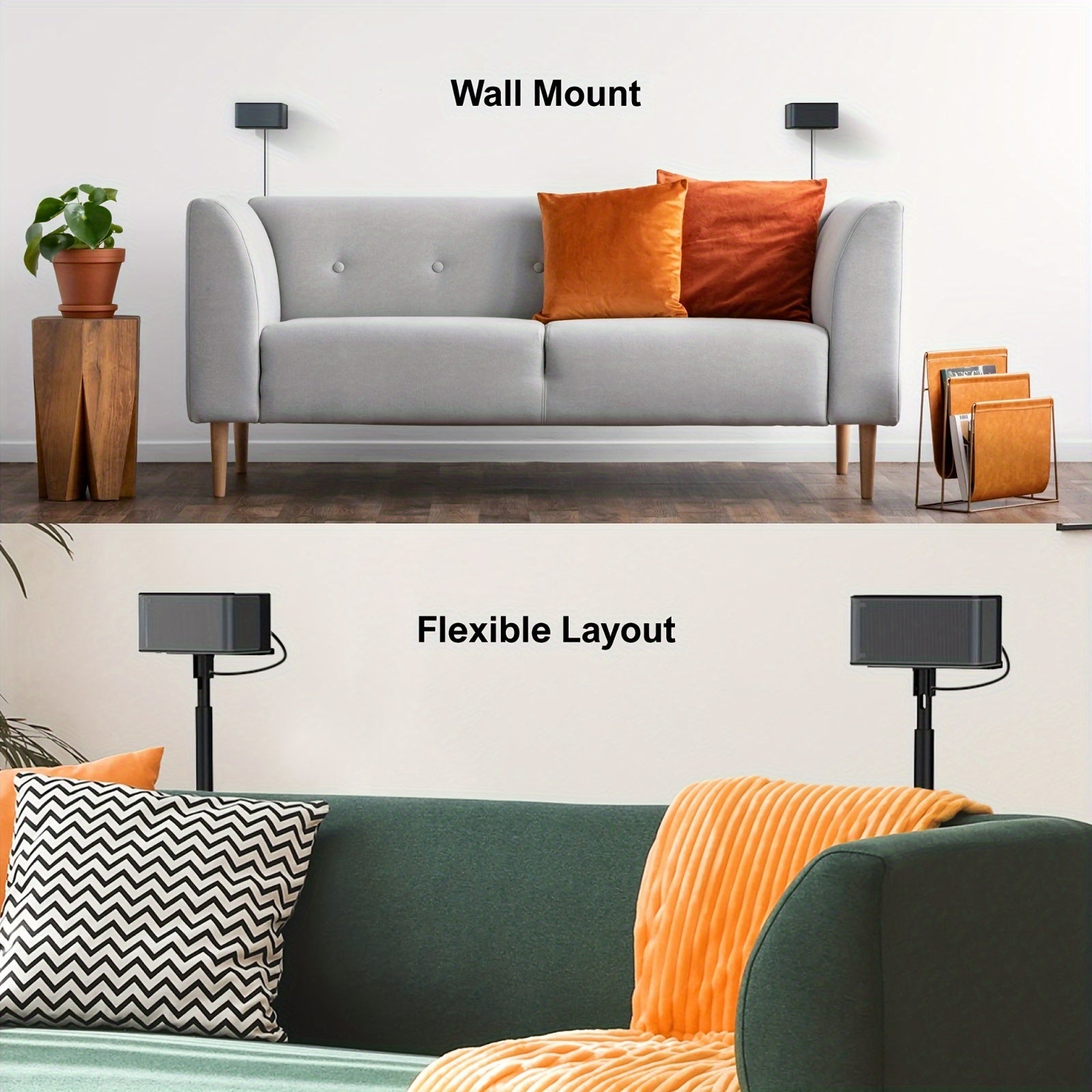 [Home Theater] ULTIMEA 5.1 Surround Sound Bar With Subwoofer, 300W/320W/350W Home Theater System, Adjustable Bass