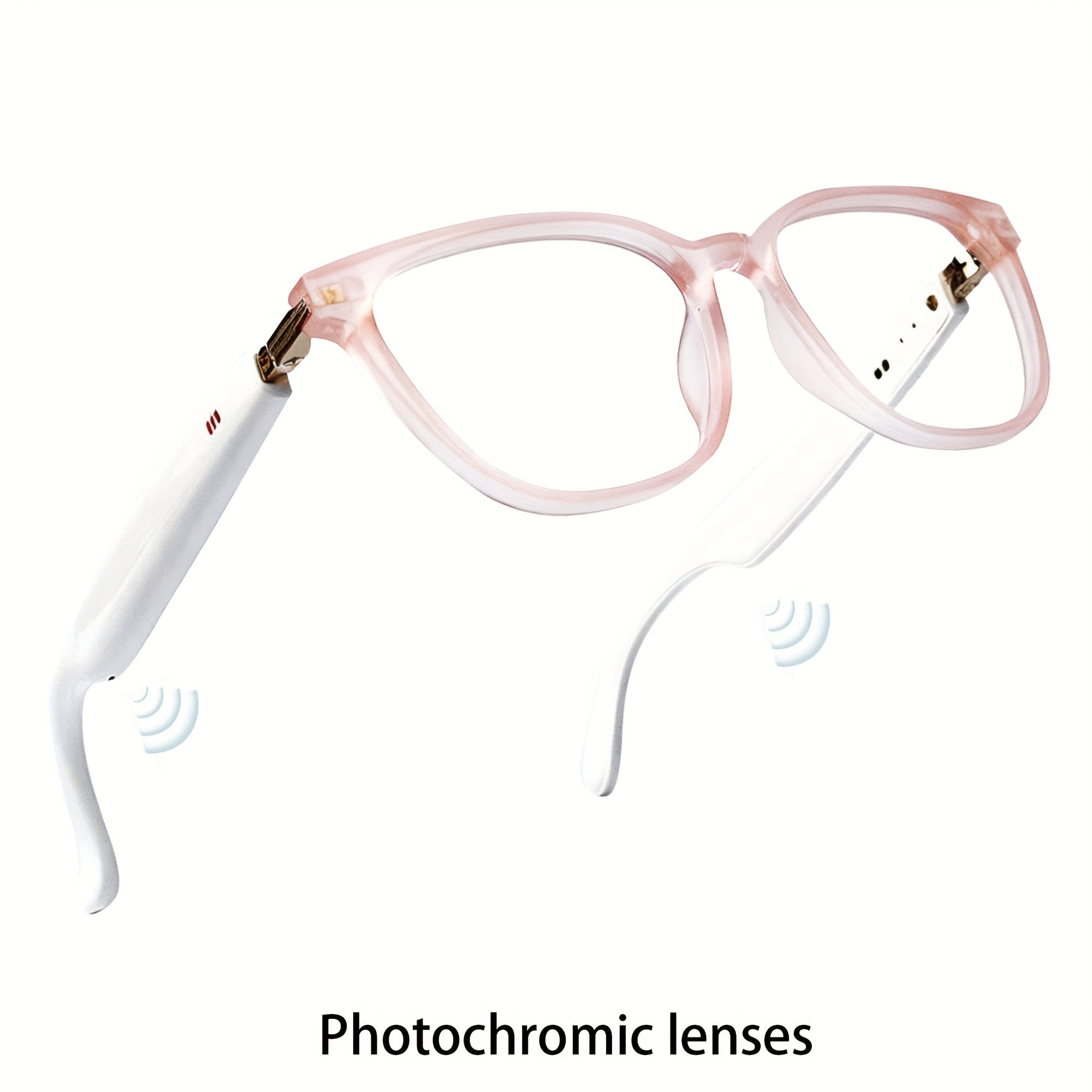 AI Smart Glasses, Supporting Real-time Translation in 160 Languages, Equipped with a GPT Chat System, Unisex Multifunctional Audio Glasses with Built-in Microphone and Speaker, Featuring Music Playback and Hands-free Calling During Calls