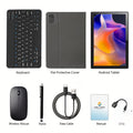 [Ideal Gift] CR 2025 NEW Android Tablet, 10. 1-inch 1280x800 HD Touch Screen, ROM 128GB with Support 1TB TF Card Extension, MTK CPU, with Keyboard, Protective Case, Mouse, Stylus(No Electricity) As Gift, 5G/2. 4G Wi-Fi, 5+8MP Dual Camera, Type-C Port 2in