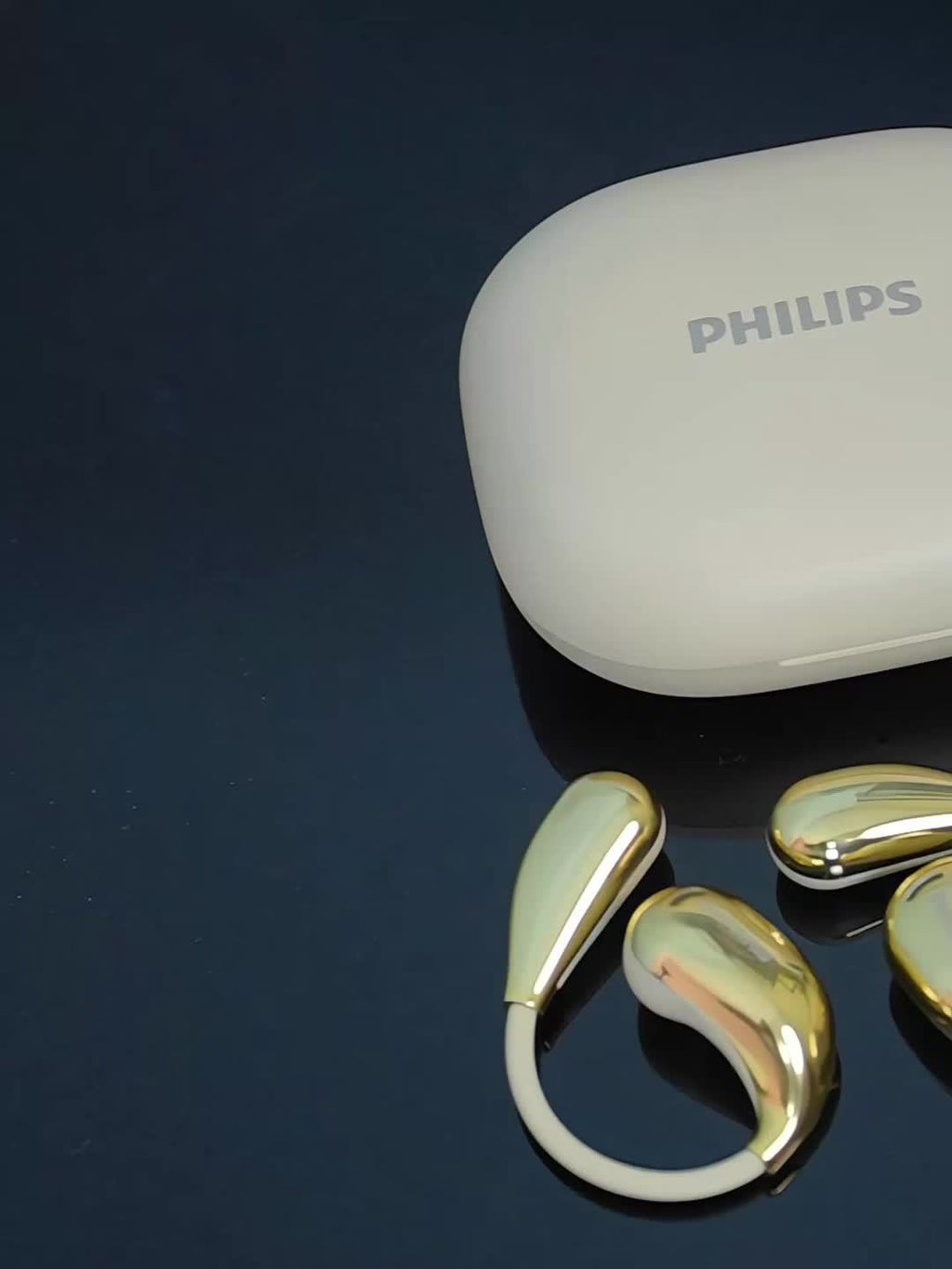 New Philips BT5. 4 Wireless Earphones Wireless Earbuds for Running Sports, Over-Ear Headphones Earphones with Earhooks, Noise Cancelling Headset Built-in Mic TAT2769