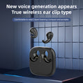 The 2025 Popular Black - Tech Semi - In - Ear Headphones, with Super - High Sound Quality, 360 - Degree Stereo Surround Sound. It Is Equipped with A Rechargeable Lithium - Polymer Battery And A Type - C Interface, Offering Long - Lasting Battery