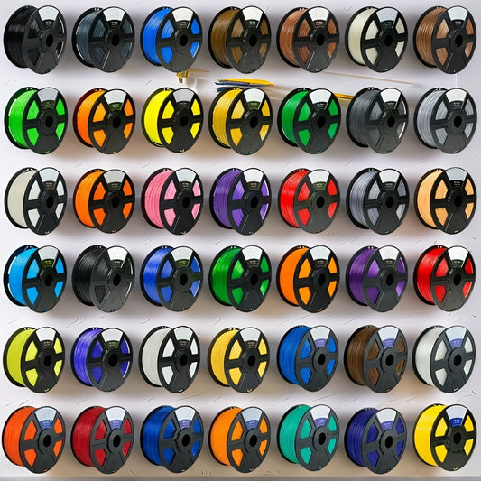[32 Colors PLA Filament] SGRTKJGS-32 Colors Of 3D Printing Consumables PLA Multi-Color Filament, (250 Grams/0.55 Lb) 1.75mm+/-0.03mm, 3D Printed Filament, Can Quickly And Randomly Gradient Shiny Colors, Widely Supports FDM 3D Printer