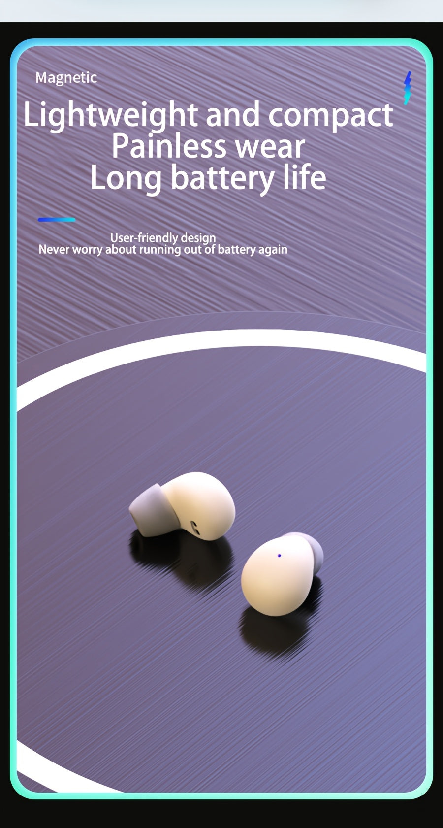 New Headphones, Mini Wireless Earbuds, Long Battery Life. Universal Phone Control, Comes With A Charging Case, Ultra-long Battery Life, Suitable For All