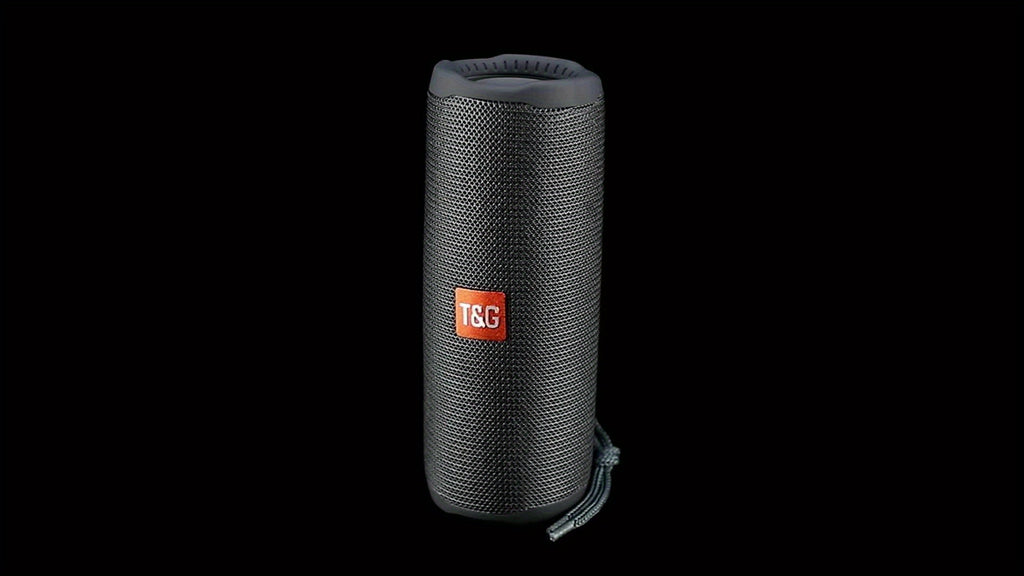 TG365 Wireless Speaker with LED Light | Portable Outdoor Wireless Speaker | Built-In Microphone, TWS Stereo, Supports Audio Cable, Micro SD/TF Card, Hands-Free Calling/Fm/Tf Card/Usb Drive, Enhanced Shock Resistance, Birthday Party Gifts