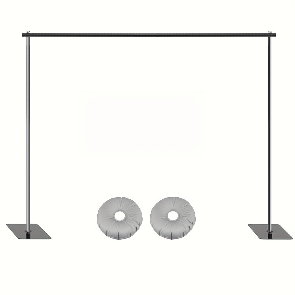 christmas 10x6.5ft Adjustable Backdrop Stand - Heavy Duty Metal Background Support System for Photo Studio, Events, Wedding, Birthday Parties