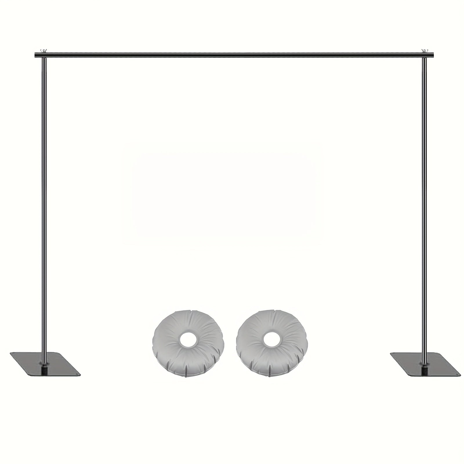 christmas 10x6.5ft Adjustable Backdrop Stand - Heavy Duty Metal Background Support System for Photo Studio, Events, Wedding, Birthday Parties