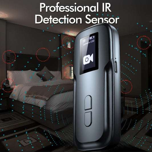 2026 Latest Hidden Camera Detectors With OLED Screen, Anti Spy Detector, Bug Camera Detectors, Car Hidden Detector, Infrared Detector, RF Detector, Anti Eavesdropping, Finder Device, Anti Tracking For Travel, Office, Hotel