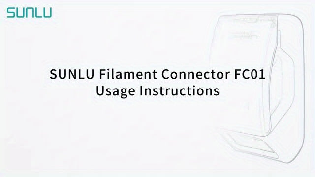 SUNLU Official 3D Filament Connector Up to 240°C Filament Connector for 3D Printer Filament, Compatible with PLA PCL ABS PETG PA/PC Filament