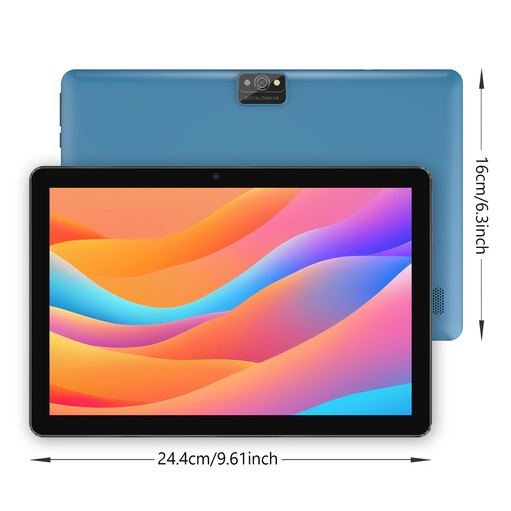 10-Inch Android 13 Tablet | Quad-Core CPU, 7GB (3+4) RAM, 64GB ROM, 1TB SD Card Expansion, 6000mAh Battery, 2MP+8MP Dual Camera, 1280x800 IPS Screen, Wi-Fi, Optional Keyboard, Mouse, Styl, Tablet, Pad, Tablet, Pad