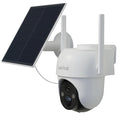 Laxihub GO2T 1296P FHD, 3MP FHD Security Camera Wireless Outdoor, PTZ Solar Wireless Security Camera with AI Human Detection, Wire-Free Battery Solar Powered, Color Night Vison, 2.4G Wi-Fi, 2-Way Audio, Prevent Rainwater Damage, Cloud Storage Outdoor