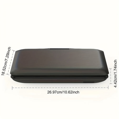 11 "Portable DVD Player, 1280*720 High-definition Screen, No Regional Restrictions, Supports Multiple Formats for Playback, Dual Speakers, Rechargeable Playback for 5 Hours, Suitable for Car Travel
