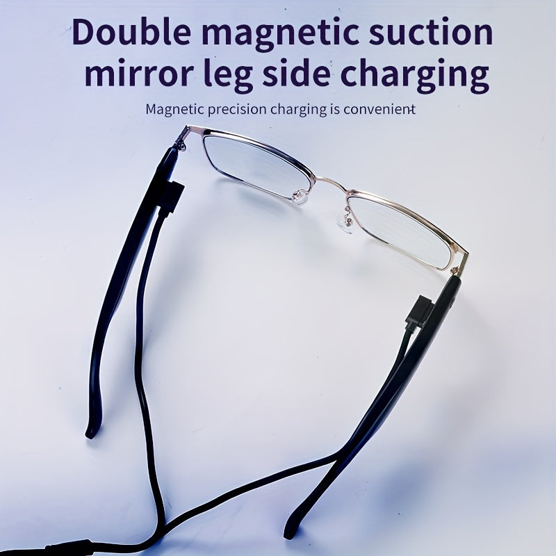 New Smart Glasses with Auto-tinting Lenses That Automatically Transform into Fashion Glasses in Sunlight. Built-in Microphone and Speaker for HD Voice Calls and HiFi Music Quality. Smart Audio Glasses, Ideal for Sports, Driving, Fishing, and Daily