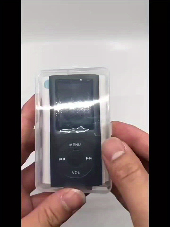 1 Portable MP3/MP4 Player with 128GB Expandable Storage Lossless Audio MP3 WMA FLAC APE And Video Playback E-Book Reader Photo And Video Viewer LCD Screen Alloy Body Ideal for Music Reading Travel And Offline Use Perfect Christmas Gift SD Card Not I