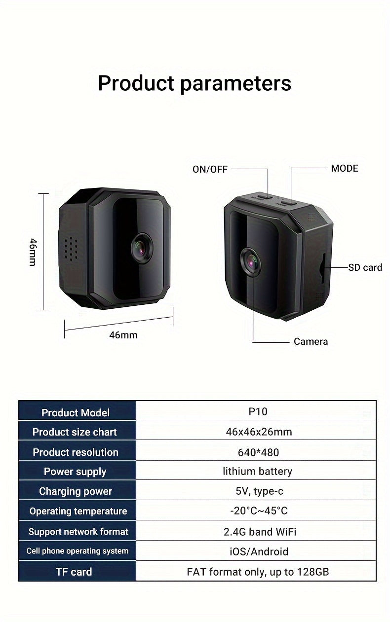 Halloween Special Offer!  Wireless Surveillance Camera - Full-Color Night Vision, Two-Way Voice Call, Motion Detection, Built-in AP Hotspot, Internet-Free Viewing, Real-Time Monitoring for Home, Family, And Pet Safety