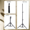 10/12'' Circular Selfie Ring Light, Desk Tripod And Phone Stand, Adjustable Height Ranging from 15 to 43 Inches, Dimmable LED Circular Light for Selfie Photography, Makeup, And Youtube