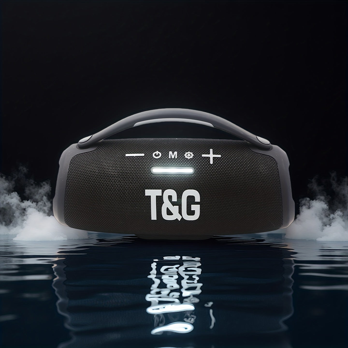 TG418 Wireless Speaker, Featuring Type-C, a 3000Mah Battery, And Compatibility with TF Cards, USB, And AUX. It Works with Mobile Devices, Tablets, And Computers, Delivering Loud Sound with LED Lights And Flashing Effects, Equipped with EQ Settings