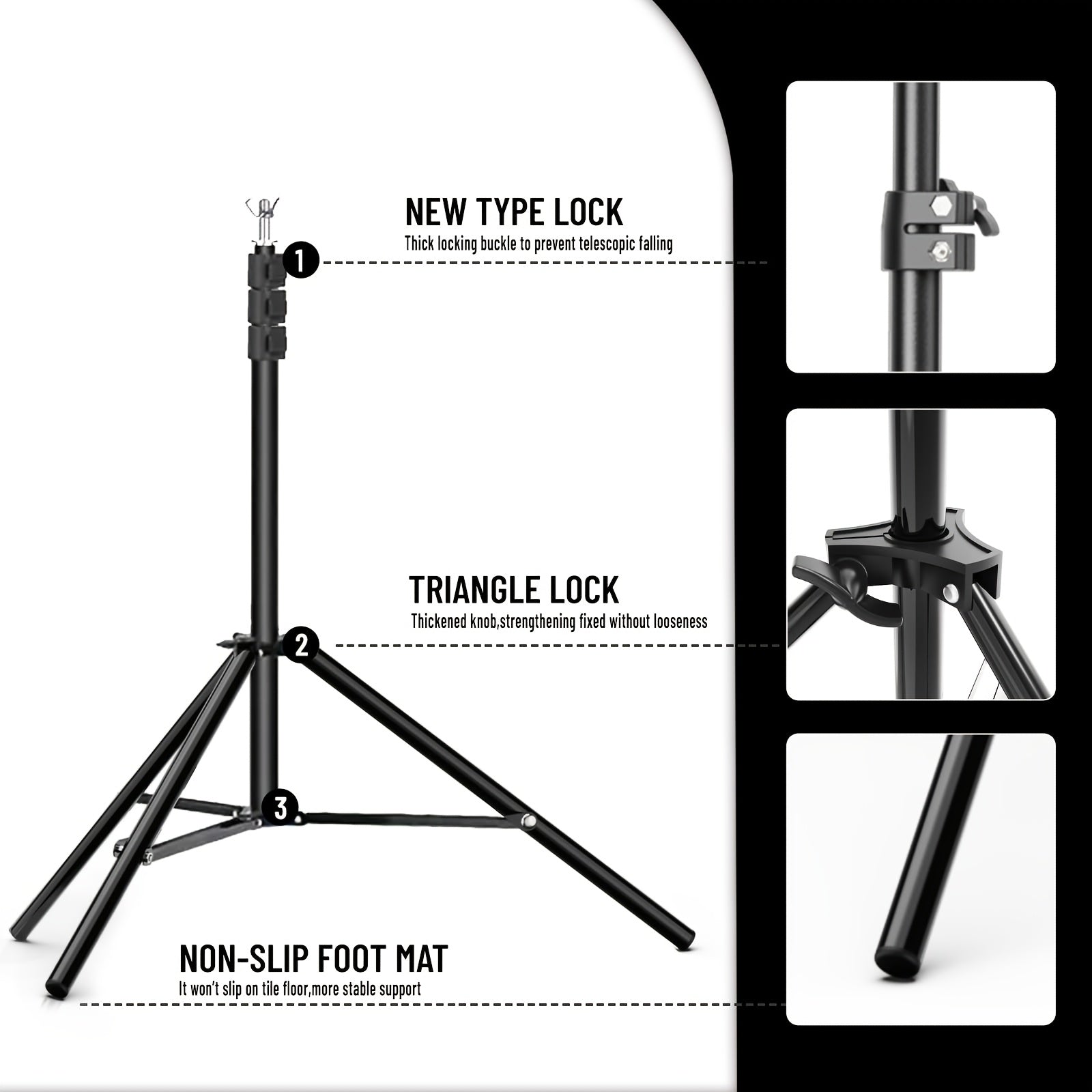 10x10ft/ 8.5x10ft Heavy Duty Backdrop Stand Kit: Complete with 2 Adjustable Support Stands, 4 Crossbars, 4 Clamps And A Carry Bag. Exceptional for Photography & Video Studios And Party Decor Needs