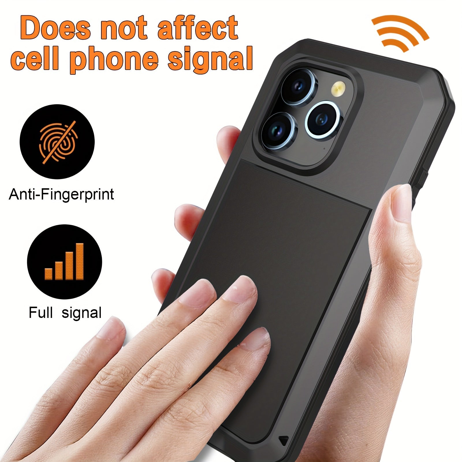 Phone Case - Suitable for Samsung S23Ultra/S24Ultra Heavy Metal Drop Protection Case, Built-In Glass Screen Protector, Dustproof And Shockproof Rugged And Durable