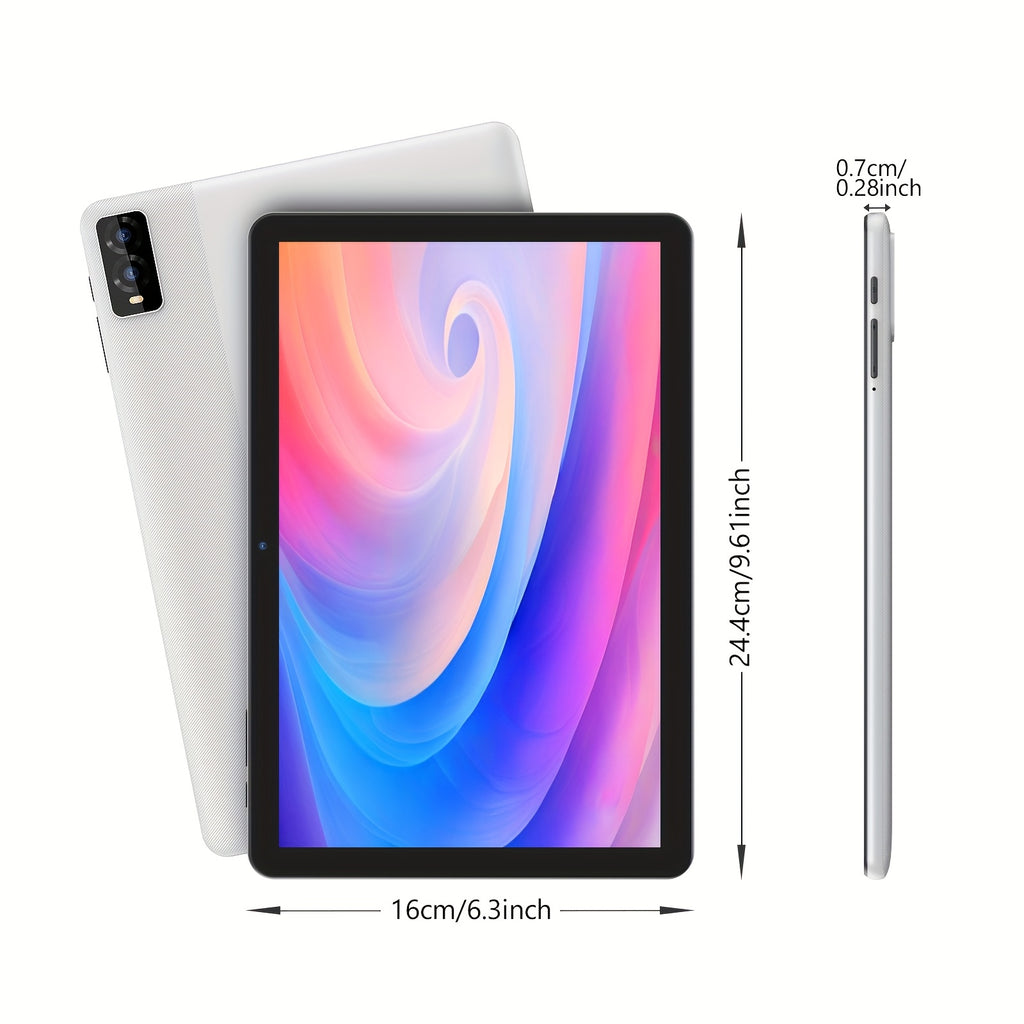 Android 14 Tablet, 10 Inch 8(3+5)GB RAM+32GB ROM/ 1TB Expandable Tableta PC, Octa-Core Processor Computer, 1280 * 800 IPS Touch Screen, 2+2 MP Dual Camera, Wifi, 2 in 1 Tablet with Optional Keyboard, Mouse, Case, Sylus Wthout Electricity, Tablet