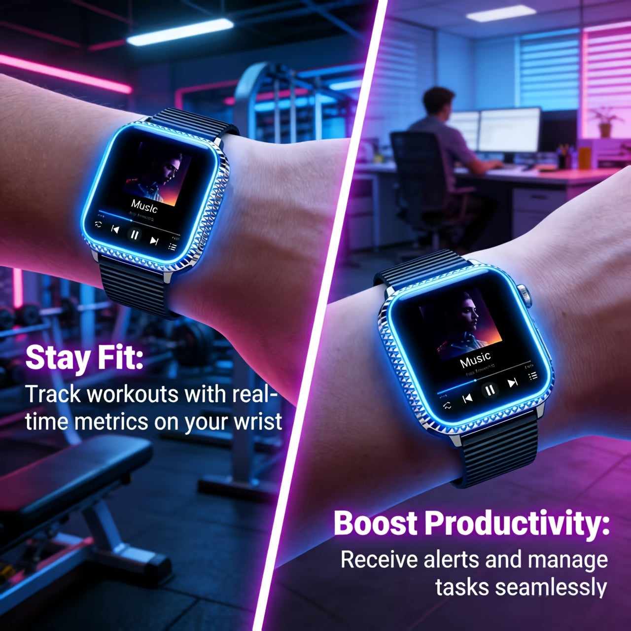In 2026, The New High-end Technology Style Smart Watch, Smart Ring, Men's Smart Watch, Women's Smart Watch, Female Smart Bracelet, Touchscreen Smart Watch, Fitness Tracking Watch, Multiple Modes, Music Control, Wireless Call And Message Notification