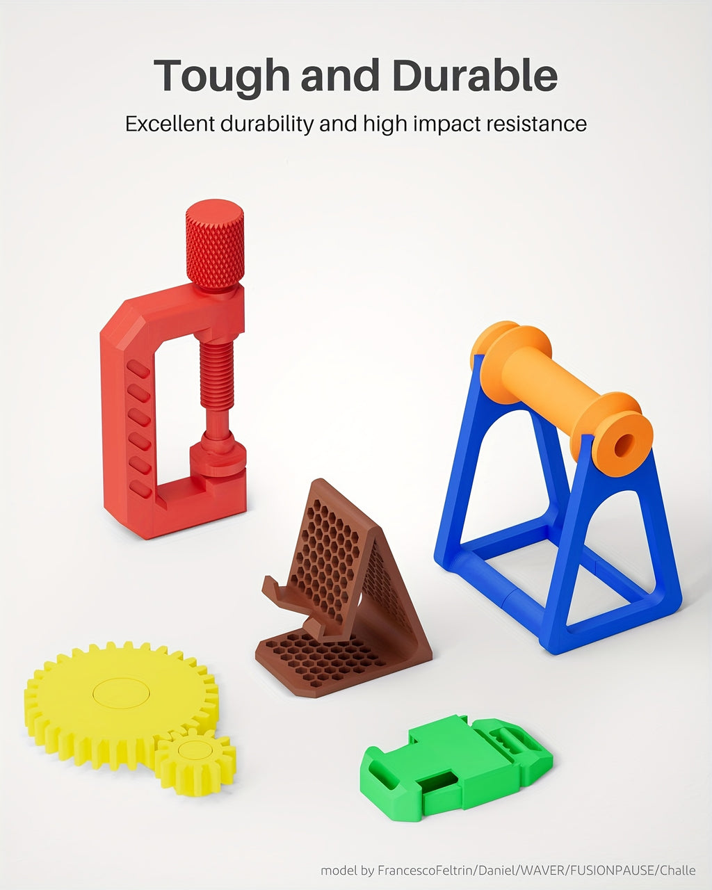 KELEIDI PETG Filament 3D Printing Consumables, High-Speed Printing High Precision Strong Toughness Neat Wiring, Suitable for Most FDM Printers, 1.75mm 1000 Grams (2.2 Pounds) 1kg