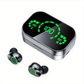 ANKRIYUL Wireless Earbuds Stereo Headset Sport Headphones in Ear Earphones with Charging Case, Wireless 5.4 Ensures Ultra-Stable Low-Latency on Ios/Android. Perfect for Travel, Business Commutes, Outdoor Adventures, And Focus Sessions