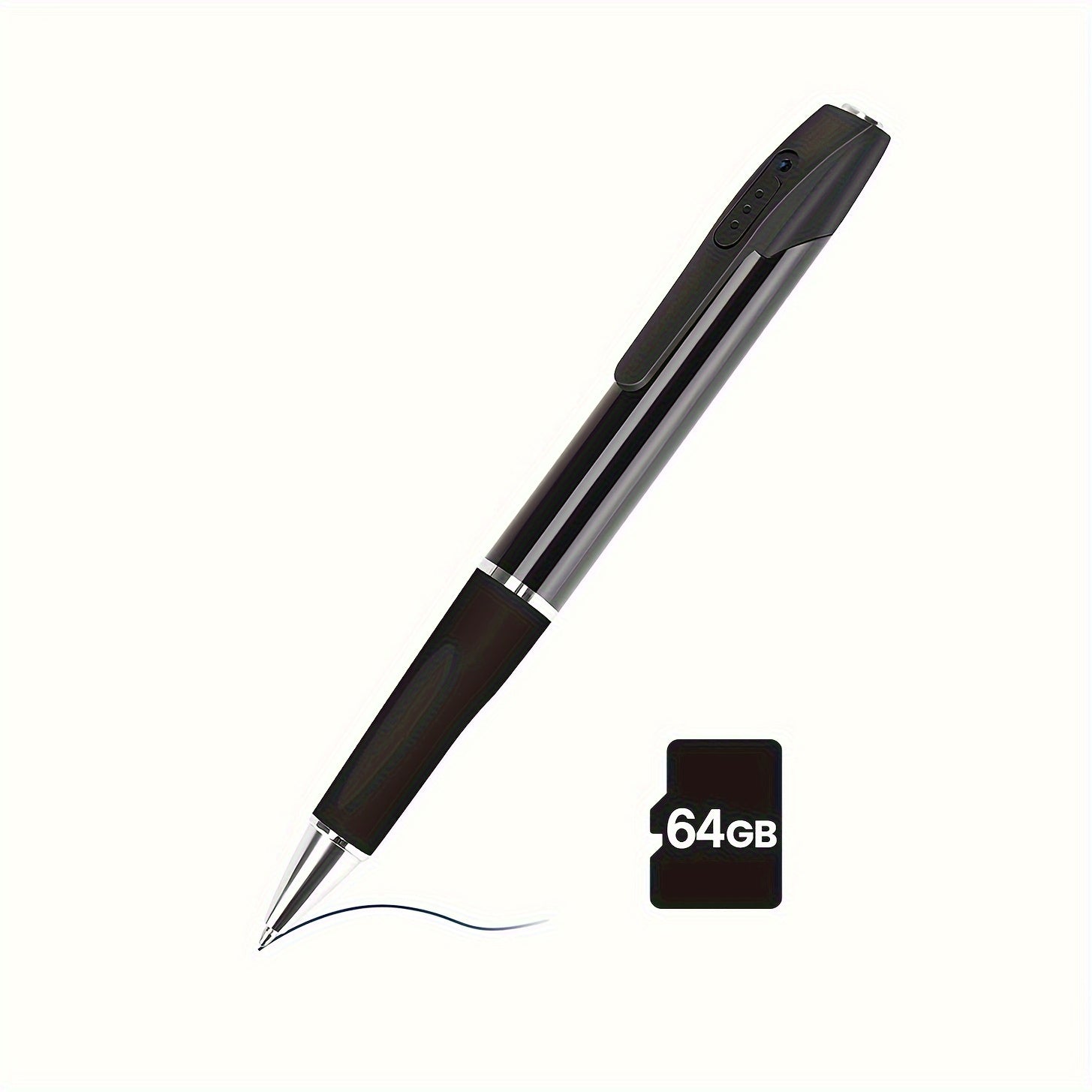[1080P] 1pc Portable Camera with Video 1080P FHD Security Camera, Indoor/Outdoor Surveillance Camera, Camera, Body Camera Recording, Small Security Camera Optional No Card/ 32GB/ 64GB Card Specs, Perfect Use for Lectures, Class, Office, Business Meeting