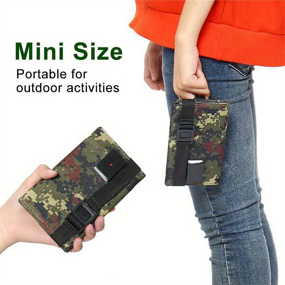 Portable Folding Solar Panel with USB Port - Ideal for Outdoor Trips, Hiking And Camping, Charges Cell Phones, Tablets, Fans And Flashlights,