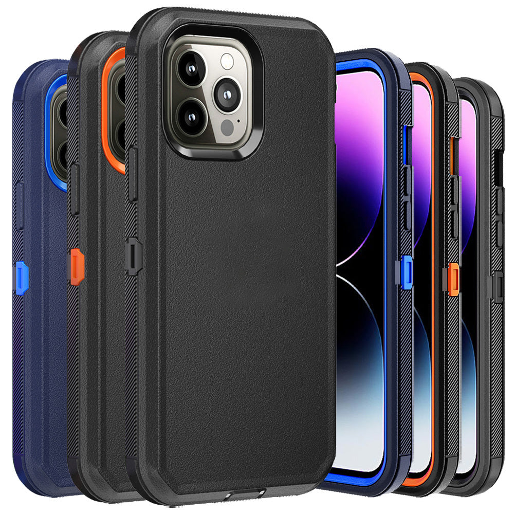 For iPhone 14/ 14 Plus/ 14 Pro/ 14 Pro Max Case Heavy Duty Shockproof Armor Rugged Phone Cover