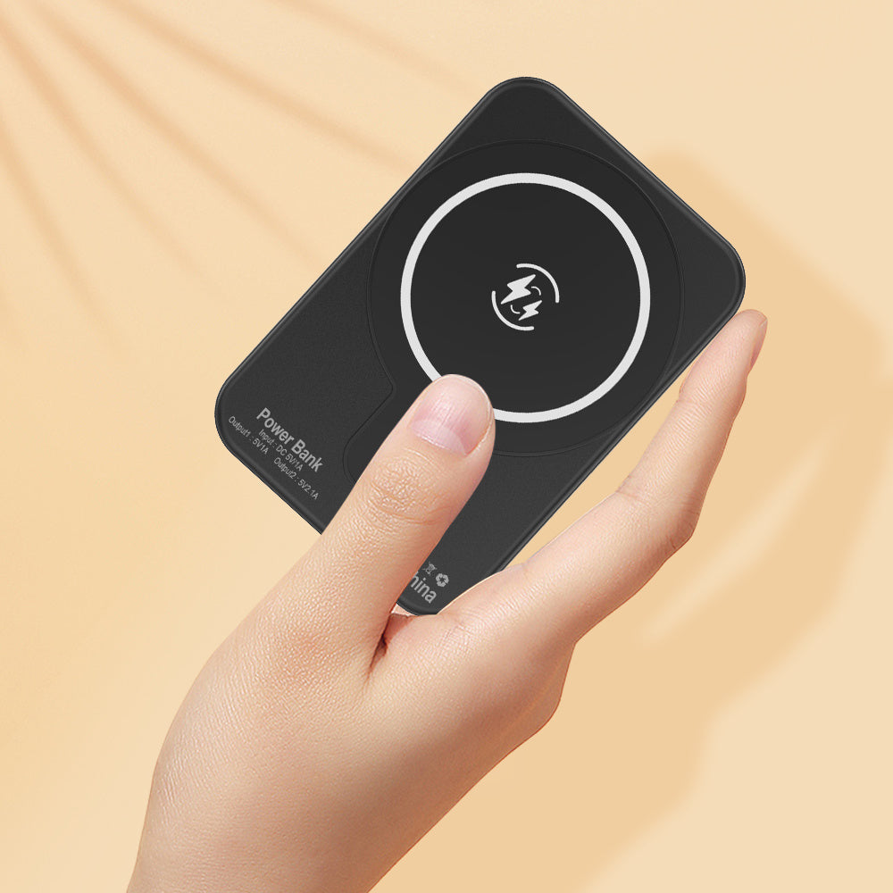 10000mAh Wireless Mini Power Bank Magnetic Portable Charger Fast Charging