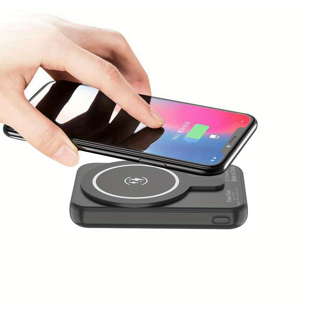 10000mAh Wireless Mini Power Bank Magnetic Portable Charger Fast Charging