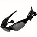 Wireless Glasses 2in 1 Polarized Fashion Glasses Earphone, Wireless Headset with Mic, BT 5.4