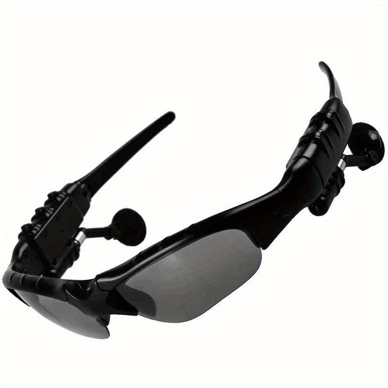 Wireless Glasses 2in 1 Polarized Fashion Glasses Earphone, Wireless Headset with Mic, BT 5.4