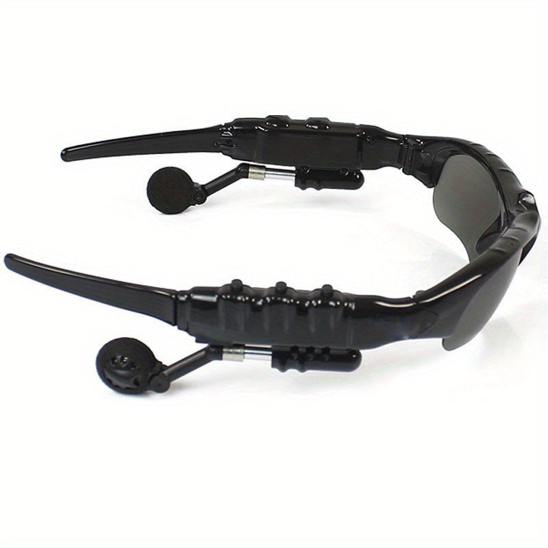 Wireless Glasses 2in 1 Polarized Fashion Glasses Earphone, Wireless Headset with Mic, BT 5.4