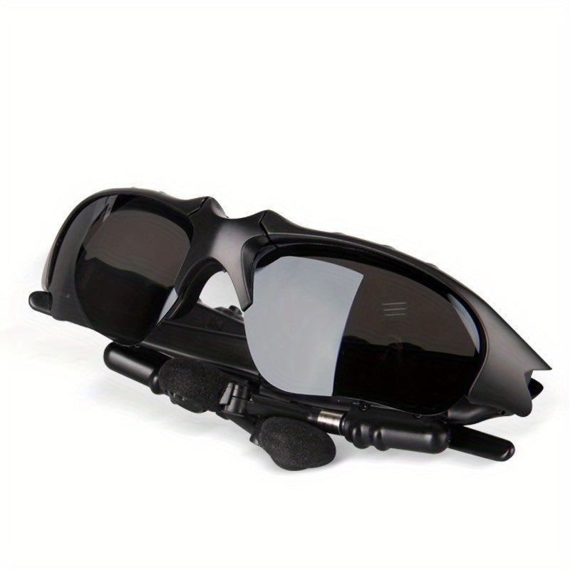 Wireless Glasses 2in 1 Polarized Fashion Glasses Earphone, Wireless Headset with Mic, BT 5.4