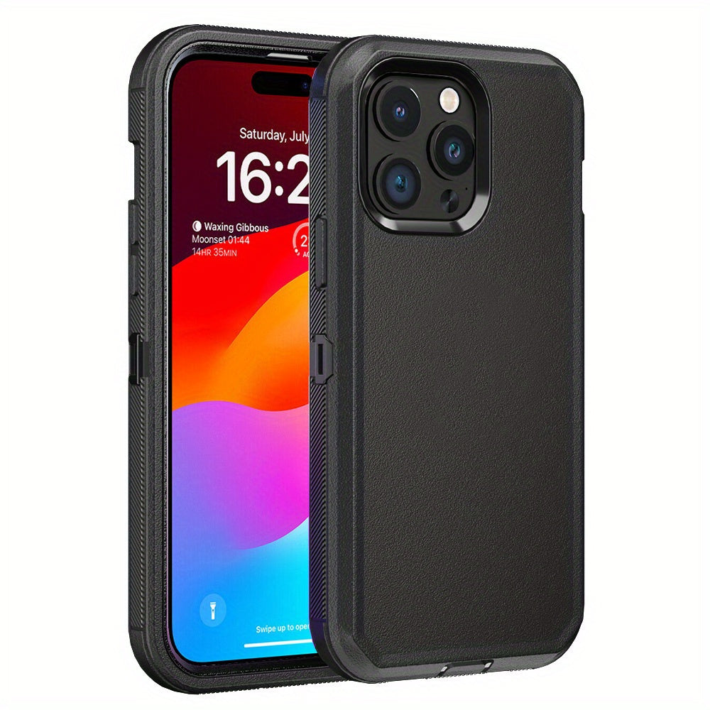 Phone case: for iPhone 15, 15 Pro Max Plus Case Heavy Duty Shockproof Armor Rugged Phone Cover