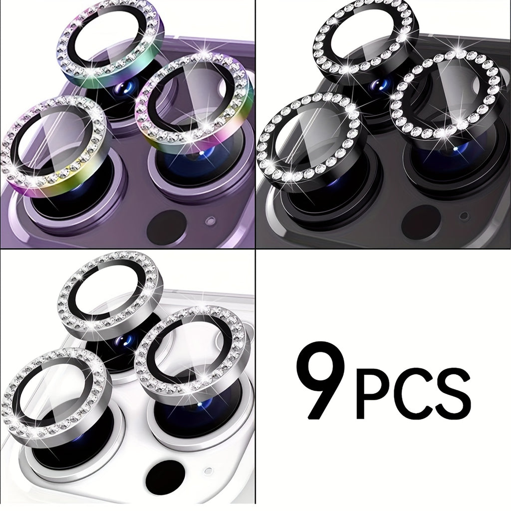 Mobile Phone Lens Film Resembling Bricks for Various for Apple Models Including 16Pro, 16Promax, And Others, with Mixed Installation Options