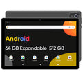 Android Tablet, 2025 Tablet 10 Inch, 6GB RAM 512GB Expandable, 2.0Ghz Processor, IPS Touchscreen Display, 6000Mah Battery, Wifi, GPS, Split Screen Support, Dual Cameras, Tablet, Pad, Tablet, Pad