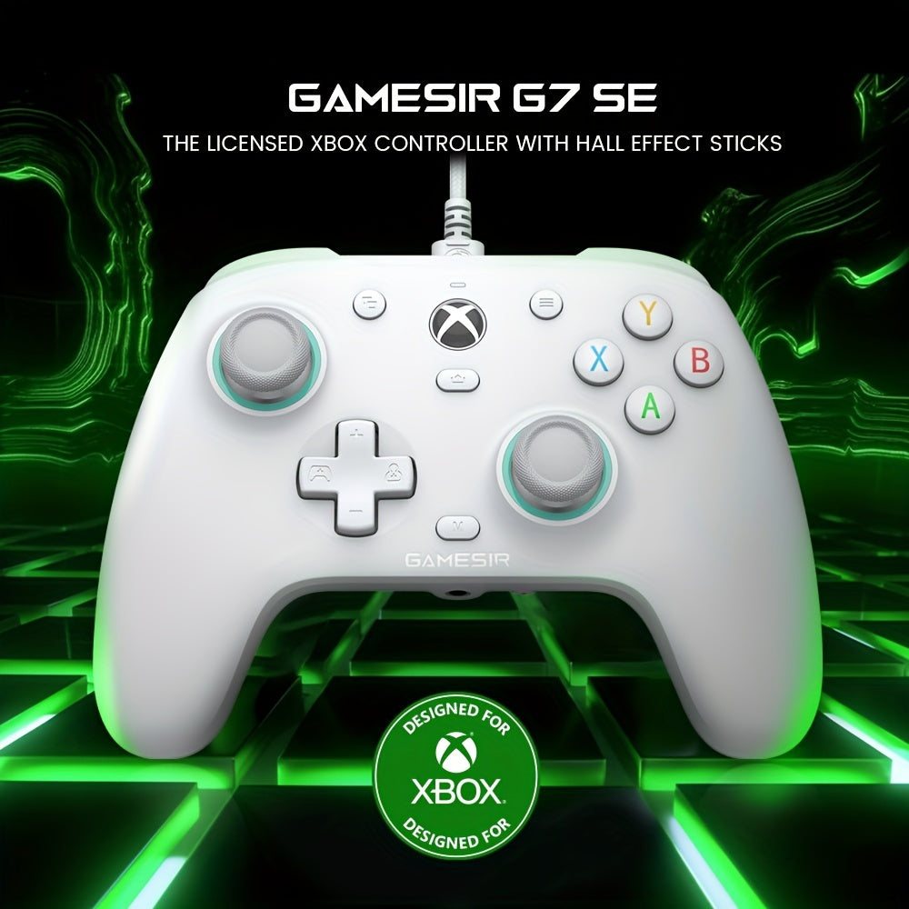 GameSir G7 SE Xbox Controller Wired Gamepad for Xbox Series X, Xbox Series S, Xbox One, with Hall Effect Joystick And Trigger