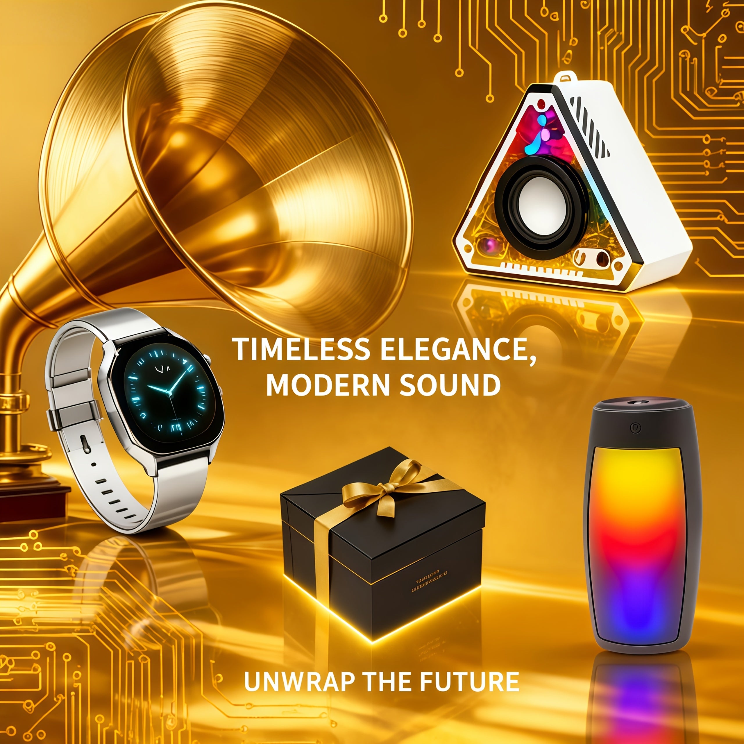 [Portable Outdoor Speaker] 1/2/3pcs 2026 All New Multiple Styles Cinema Subwoofer Outdoor Rechargeable Wireless Speakers, Triangular Shape Audio System, Portable Radio Speaker, Wireless Small Stereo Wireless Speaker With HD Sound, Portable Outdoor Loud St