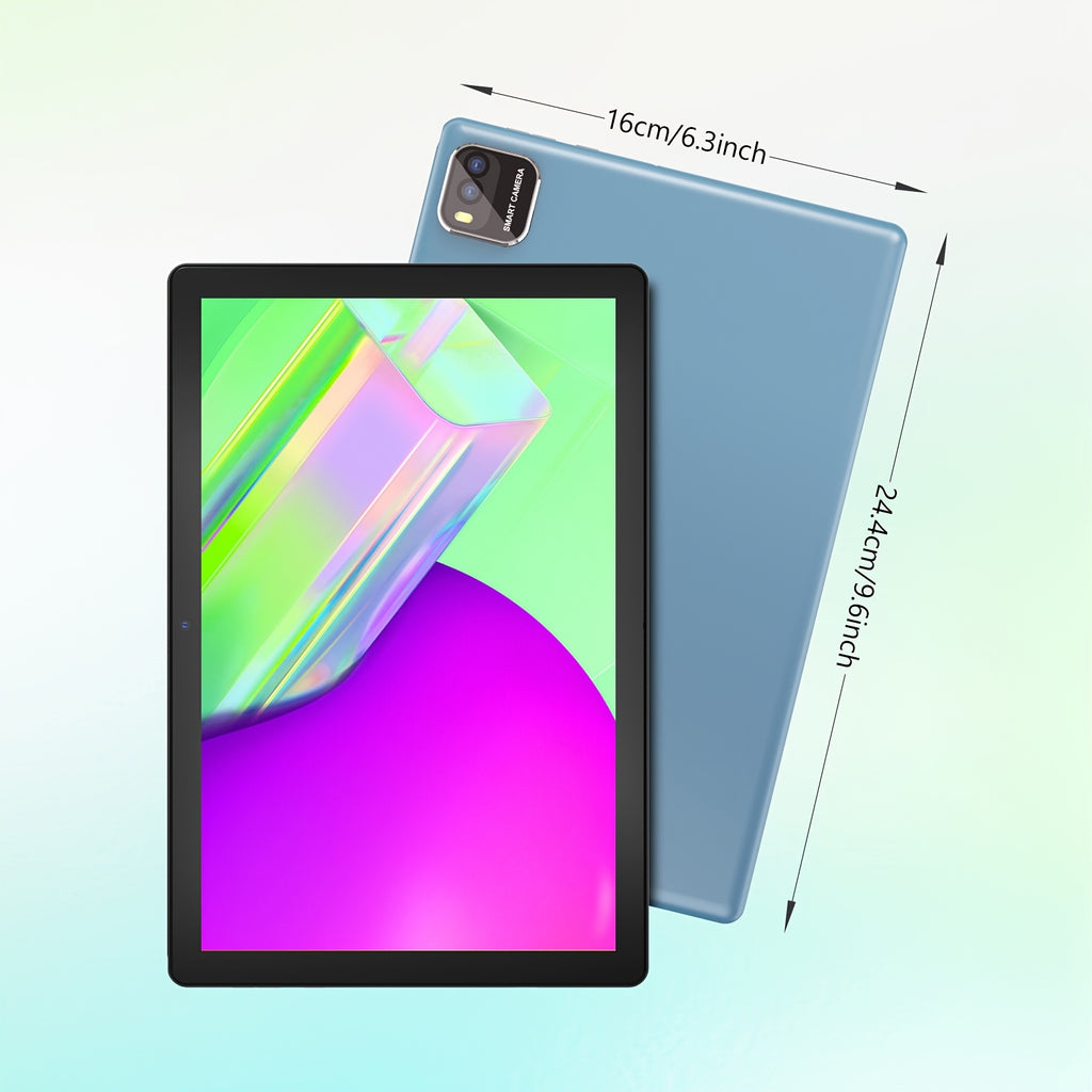 [Android 15 Tablet] Tablet Android 15 Tablets With 64GB ROM+12(3+9)GB RAM, 1TB Expand 2in 1 10 Inch Tablet With Optional Keyboard, Mouse, Case, Stylus, Pen, Powerful Quad-Core, WiFi, 6000mAh, 2MP+8MP Dual Camera, 1280 * 800 FHD IPS Screen, Three Optional